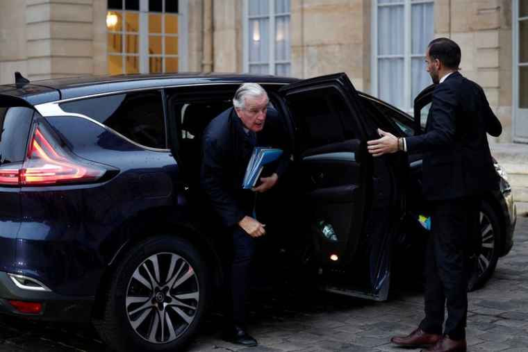 Le Premier ministre français Michel Barnier