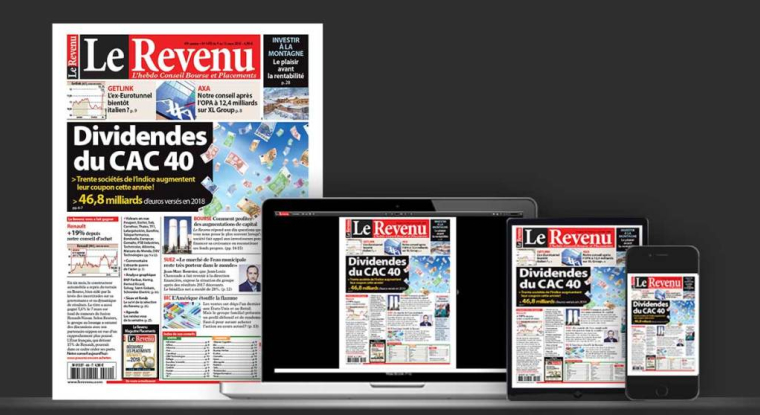 En 2018, les entreprises du CAC 40 devraient verser 48% de leurs profits réalisés en 2017. (© Le Revenu)