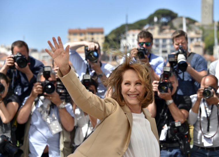 L'actrice française Nathalie Baye, le 19 mai 2016 à Cannes  ( AFP / LOIC VENANCE )