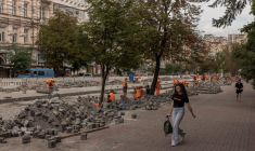 Kiev, le 2 août. ( AFP / ROMAN PILIPEY )