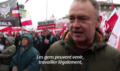 Pologne: la droite nationaliste manifeste contre l'immigration