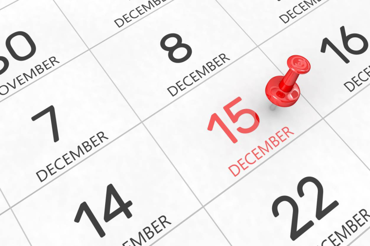 Impôts, quelques dates importantes en décembre / iStock-berkozel