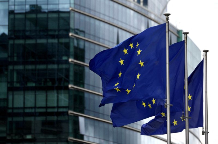 Photo d'archives du siège de la Commission européenne à Bruxelles, en Belgique