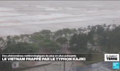 Typhon Kajiki au Vietnam : des tempêtes tropicales de plus en plus puissantes