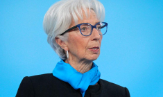 Christine Lagarde, présidente de la BCE, fait preuve d'un certain optimisme en laissant inchangés les taux directeurs. (© AFP)