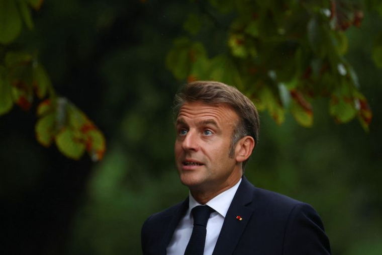 Le président français Emmanuel Macron