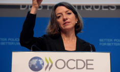 Laurence Boone, chef économiste de l'OCDE regrette que «beaucoup de pays émergents, à l'exception de la Chine, soient toujours loin derrière les pays plus avancés en terme de programme de vaccination». (© AFP)