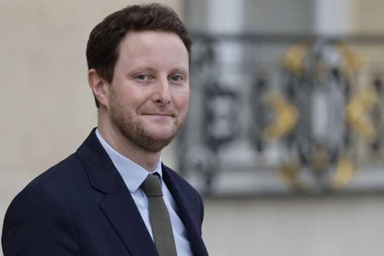 Clément Beaune, le 15 mars 2023, à Paris ( AFP / Ludovic MARIN )