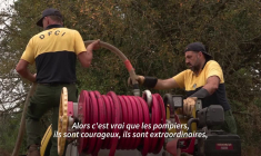 Incendie dans les Landes: l'action "précieuse" des bénévoles pour noyer les points chauds