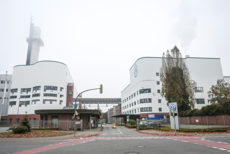 L'usine Vokswagen d'Osnabruck, le 6 novembre 2024. ( AFP / FOCKE STRANGMANN )