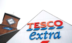 Photo d'archives du logo de Tesco