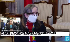 Tunisie : 2eme jour de mobilisation des magistrats après la dissolution de leur Conseil