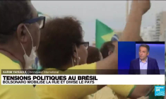 Tensions politiques au Brésil : Bolsonaro mobilise la rue et divise le pays