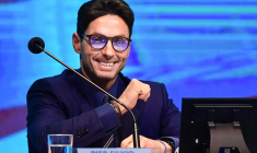 Le patron de MFE Pier Silvio Berlusconi photographié en 2020 alors qu'il était vice-président de Mediaset Group. ( AFP / MIGUEL MEDINA )