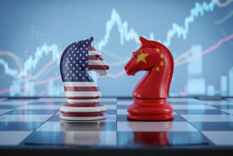 Les marchés financiers sont actuellement très difficiles à analyser. On peut penser que la Chine a commencé à impacter le fonctionnement normal en réponse aux attaques douanières du Président Trump. (Crédits: Adobe Stock)