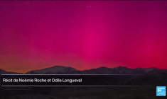 Tempête solaire "extrême" et aurores boréales spectaculaires