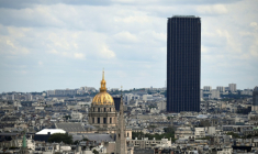 La tour Montparnasse à Paris le 1er juin 2025 ( AFP / Guillaume SOUVANT )