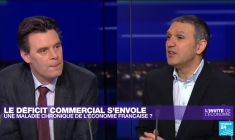 Balance commerciale de la France : "Ça fait 20 ans d'accumulations de déficit extérieur"