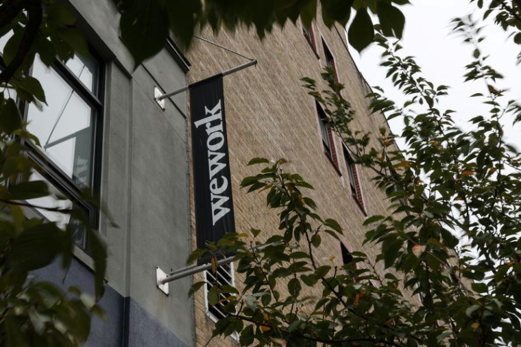 Les bureaux de WeWork dans le quartier du Queens, à New York