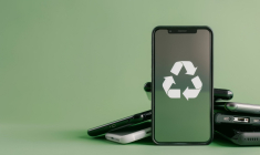 Le secteur du numérique représente 4,4% de l'empreinte carbone française. (crédit : Adobe Stock / photo générée par IA)