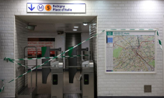 FRANCE: UNE GRÈVE PERTURBE FORTEMENT LE TRAFIC DU MÉTRO PARISIEN
