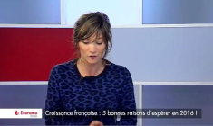 Croissance française : 5 bonnes raisons d’espérer en 2016 ! (VIDEO)