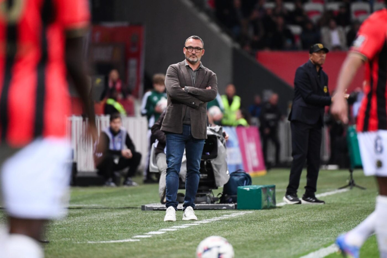 Franck Haise explique les difficultés de Nice par son effectif trop fourni
