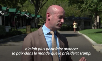 Il est "absurde" de suggérer que Trump est manipulé par Poutine (Maison Blanche)