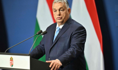 Viktor Orban à Budapest, en Hongrie, le 21 décembre 2024. ( AFP / ATTILA KISBENEDEK )