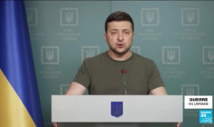 Ukraine : le message d'espoir de Volodymyr Zelensky