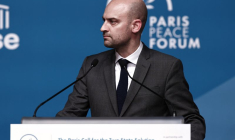 Le ministre français de l'Europe et des Affaires étrangères, Jean-Noël Barrot, participe à une conférence intitulée "Appel de Paris pour la solution des deux États, la paix et la sécurité régionale", à Paris.