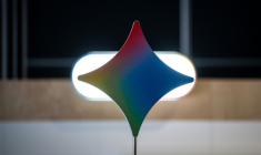 Le logo du modèle d'intelligence artificielle (IA) de Google, Gemini, le 17 septembre 2026 à Montréal ( AFP / ANDREJ IVANOV )