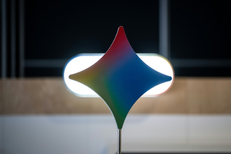Le logo du modèle d'intelligence artificielle (IA) de Google, Gemini, le 17 septembre 2026 à Montréal ( AFP / ANDREJ IVANOV )