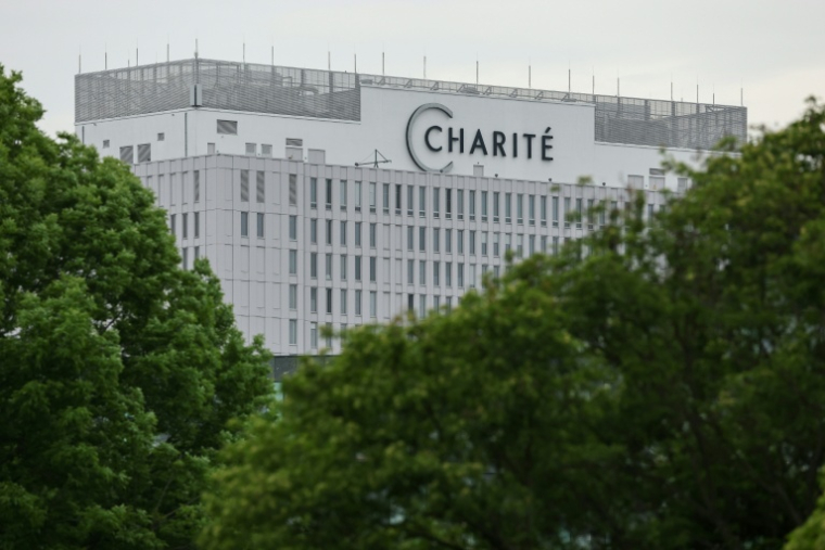 L'hôpital de la Charité, à Berlin, où un patient américain a été hospitalisé après avoir contracté le virus Ebola en République démocratique du Congo (RDC), le 11 mai 2026 ( AFP / Odd ANDERSEN )