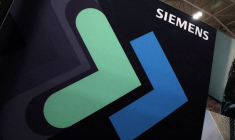 Le logo du conglomérat multinational allemand Siemens AG