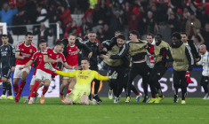 January 28, 2026, Lisbon, Lisbon, Portugal: Anatoliy Trubin of SL Benfica celebrates a goal during the UEFA Champions League 2025/26 League Phase MD8 match between SL Benfica and Real Madrid C.F. at Estadio do Sport Lisboa e Benfica on January 28, 2026 in Lisbon, Portugal. (Credit Image: © Irina R. Hipolito/AFP7 via ZUMA Press Wire)   - Photo by Icon Sport