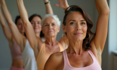 La pratique régulière d’exercices physiques permet une réduction significative de la pression artérielle, limitant ainsi le risque d’événements cardiovasculaires. (crédit: Adobe Stock/photo générée par IA)