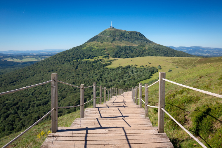 Le puy de Dôme, un panorama à couper le souffle