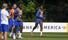 Aurélien Tchouaméni de retour à l'entraînement