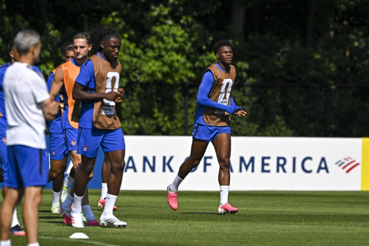 Aurélien Tchouaméni de retour à l'entraînement
