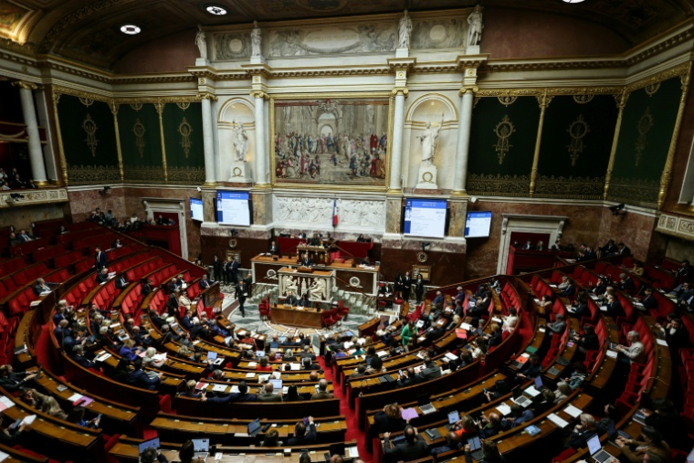 Début de l'examen du budget à l'Assemblée nationale, le 24 octobre 2025 à Paris   ( AFP / ALAIN JOCARD )