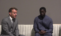 Entretien entre Macron et le président sénégalais Diomaye Faye à une conférence internationale