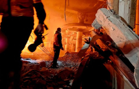 Conséquences des frappes israéliennes, dans le cadre du conflit entre Israël et le groupe islamiste palestinien Hamas, à Rafah