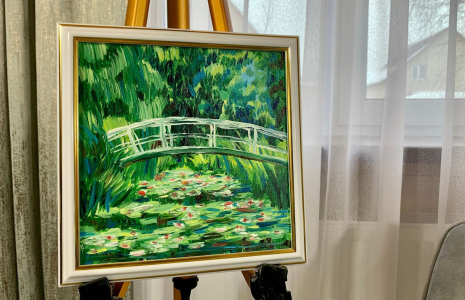 Grâce aux sites spécialisés dans les reprographies, vous pouvez avoir une œuvre d’art impressionniste sur votre mur. ( crédit photo : Shutterstock )
