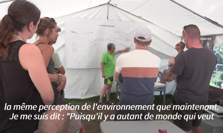 Dans le Vercors, opération nettoyage dans les entrailles de la Terre