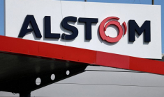 Le logo d'Alstom