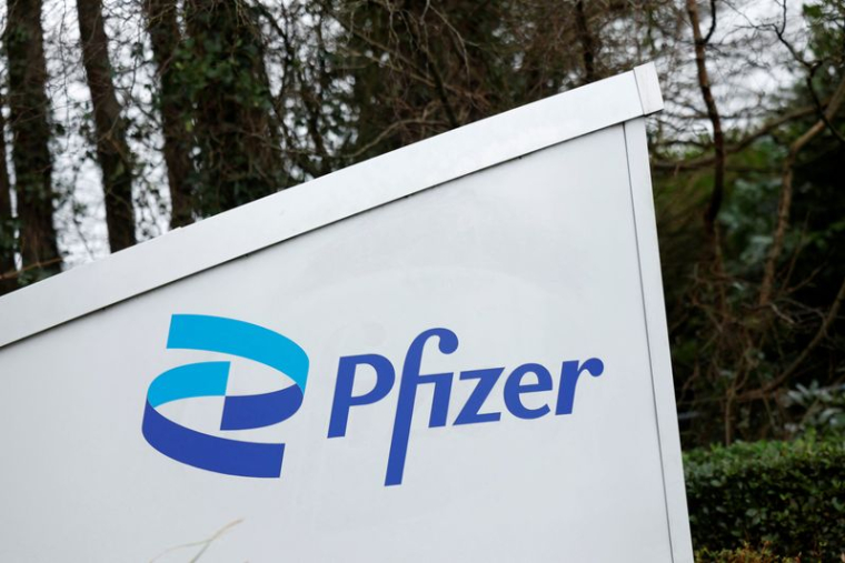 Le logo de Pfizer