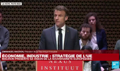 REPLAY - Emmanuel Macron présente sa vision de la souveraineté européenne à La Haye