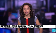 Birmanie : l'ex dirigeante Aung San Suu Kyi entendue au tribunal