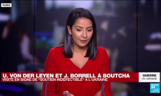 Guerre en Ukraine : U. Von der Leyen et J. Borrell dans la ville symbolique de Boutcha